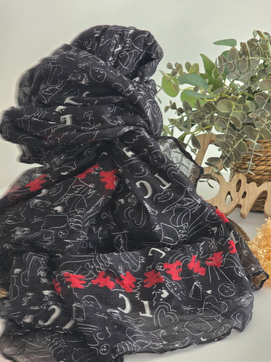 Foulard Femme Automne-Hiver Lulu Castagnette