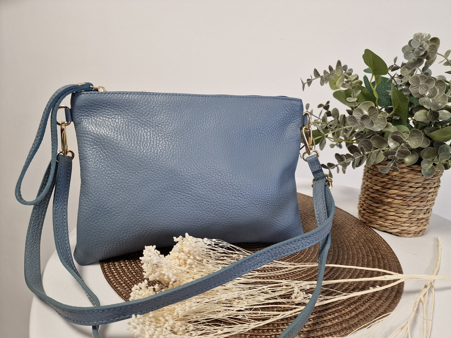 Pochette Sofia Bleu ciel