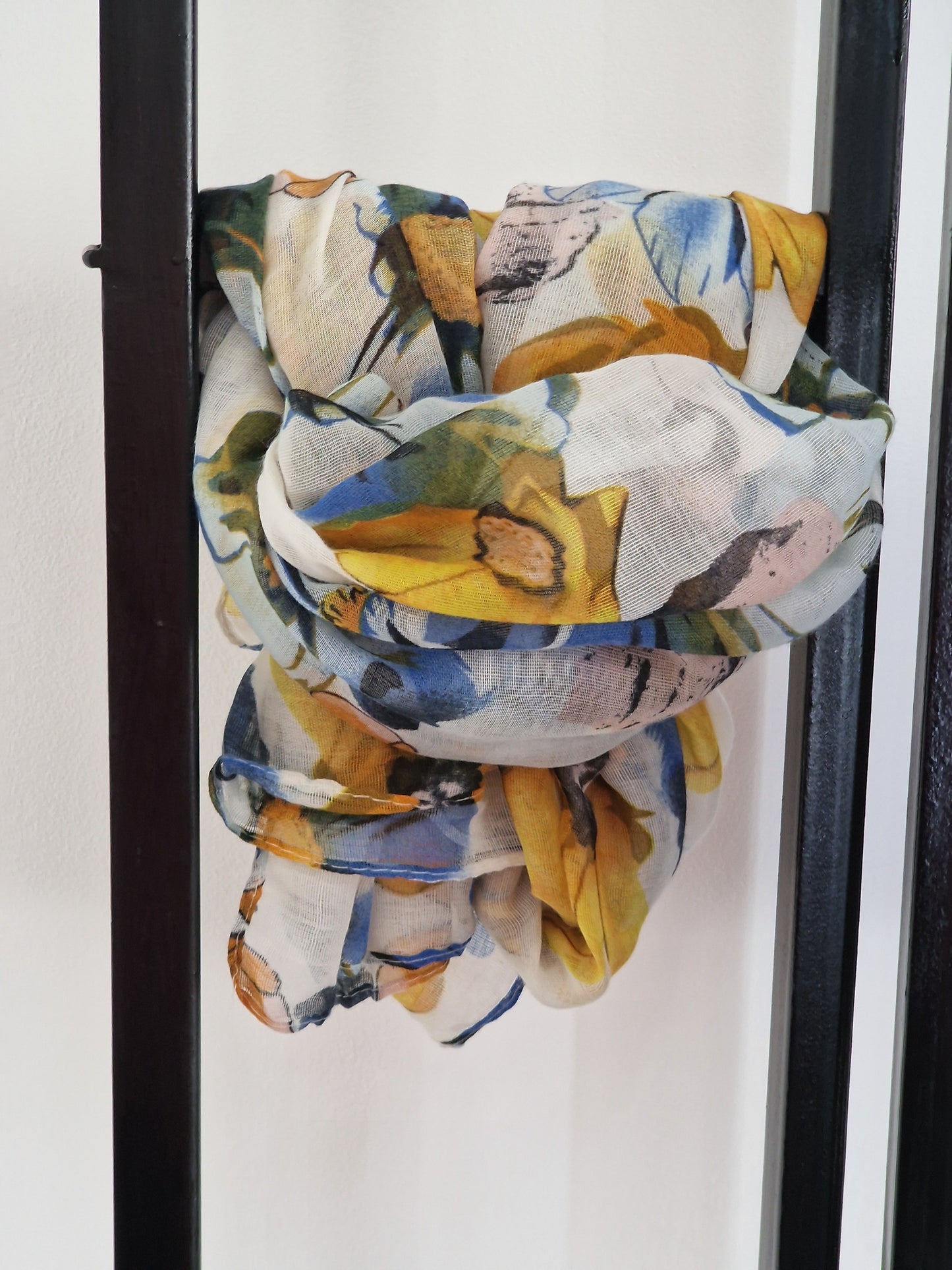 Foulard Femme Printanier Jaune
