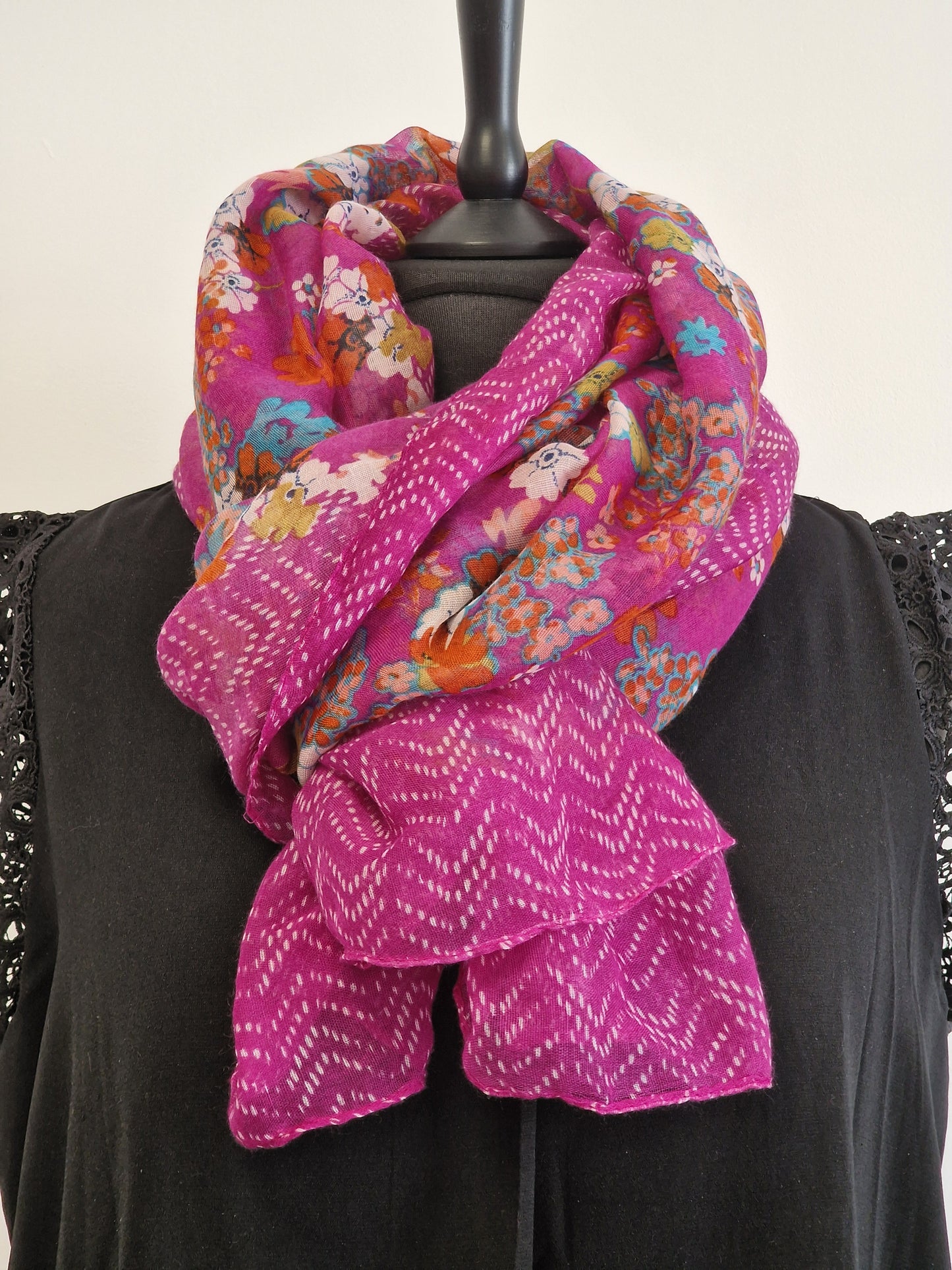 Foulard Femme Printanier Violet