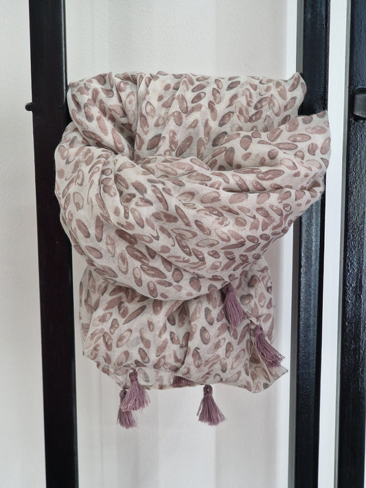 Foulard Femme Printanier Violine