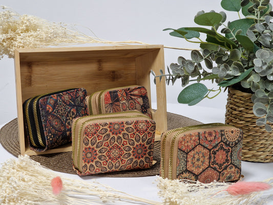 Porte Carte Multicolore Femme