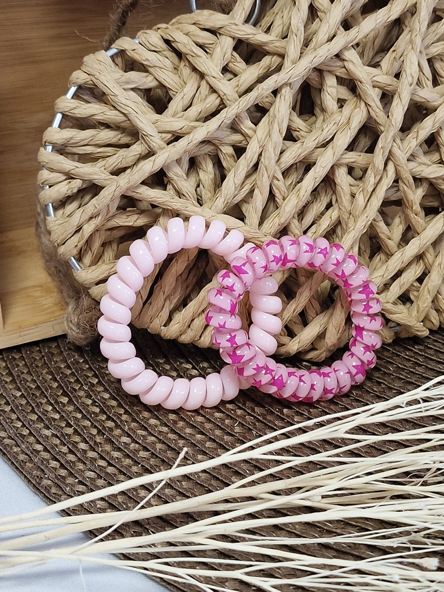 Les Accessoires à Cheveux - Lots de 2 élastiques Spirales