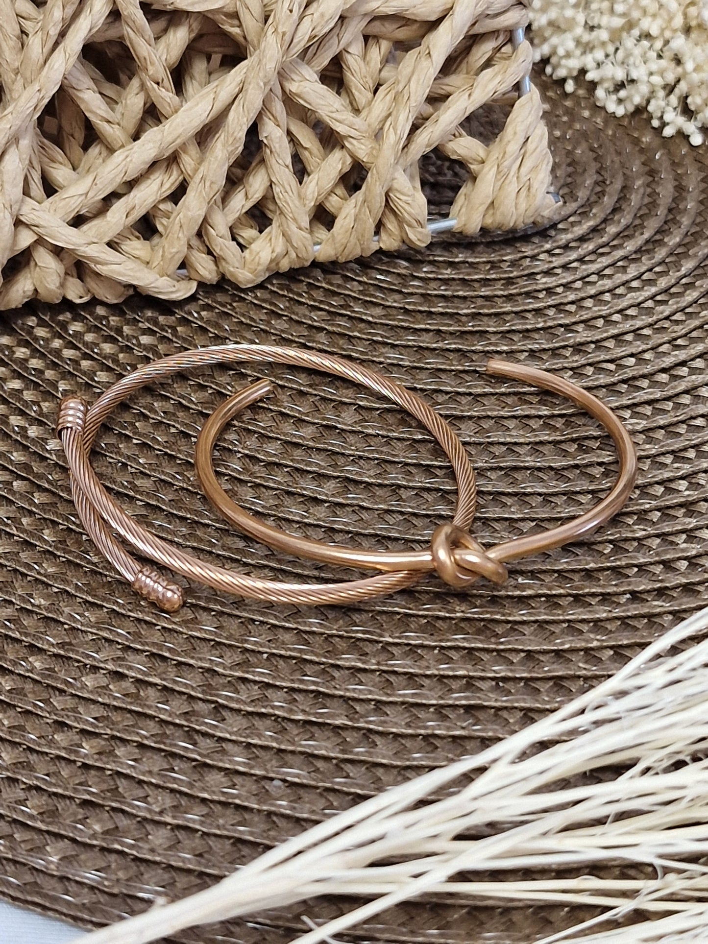 Notre Collection de Bijoux - Lots de Bracelets Cuivré