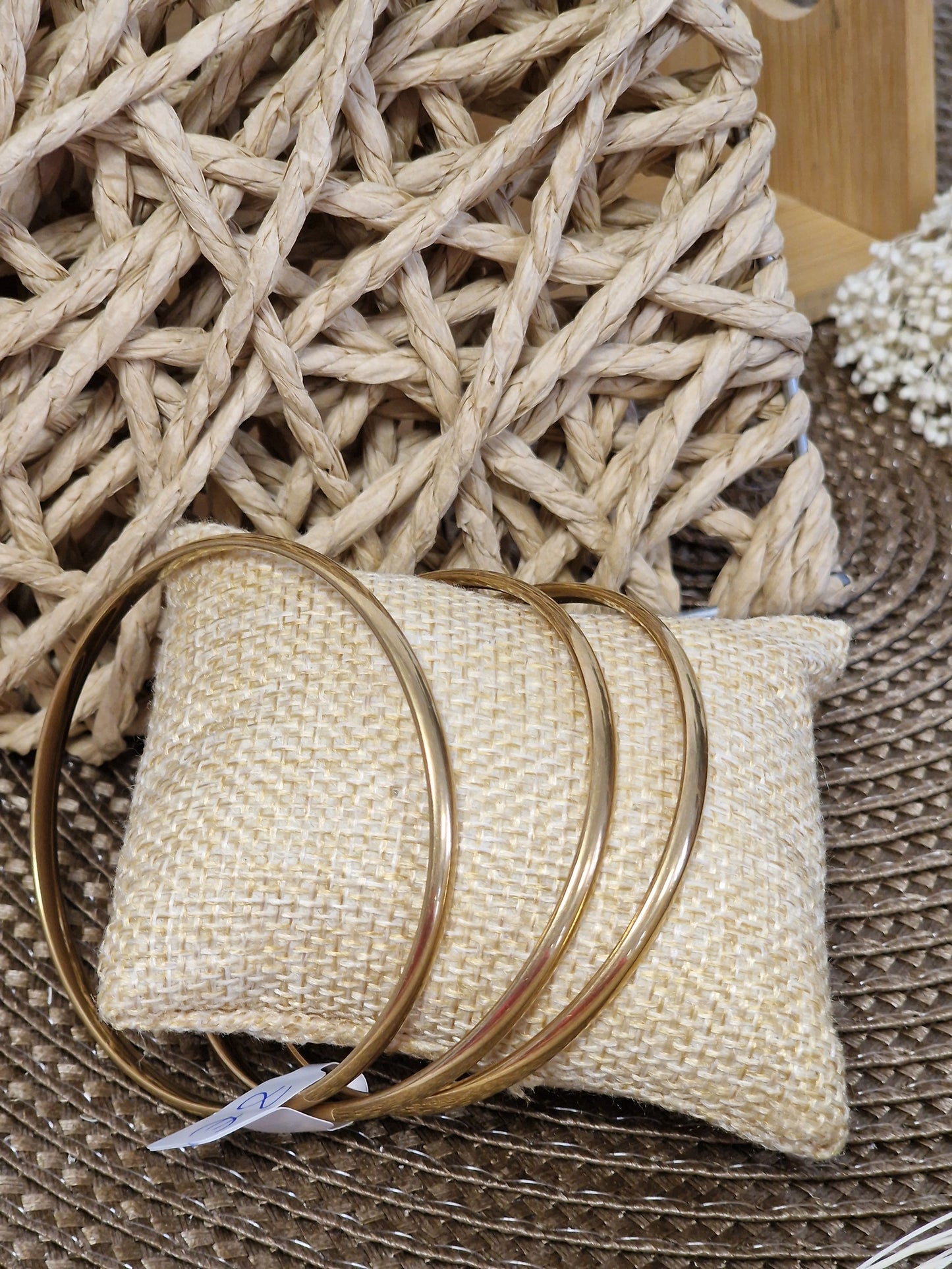 Notre Collection de Bijoux - Lots 3 Bracelets Doré
