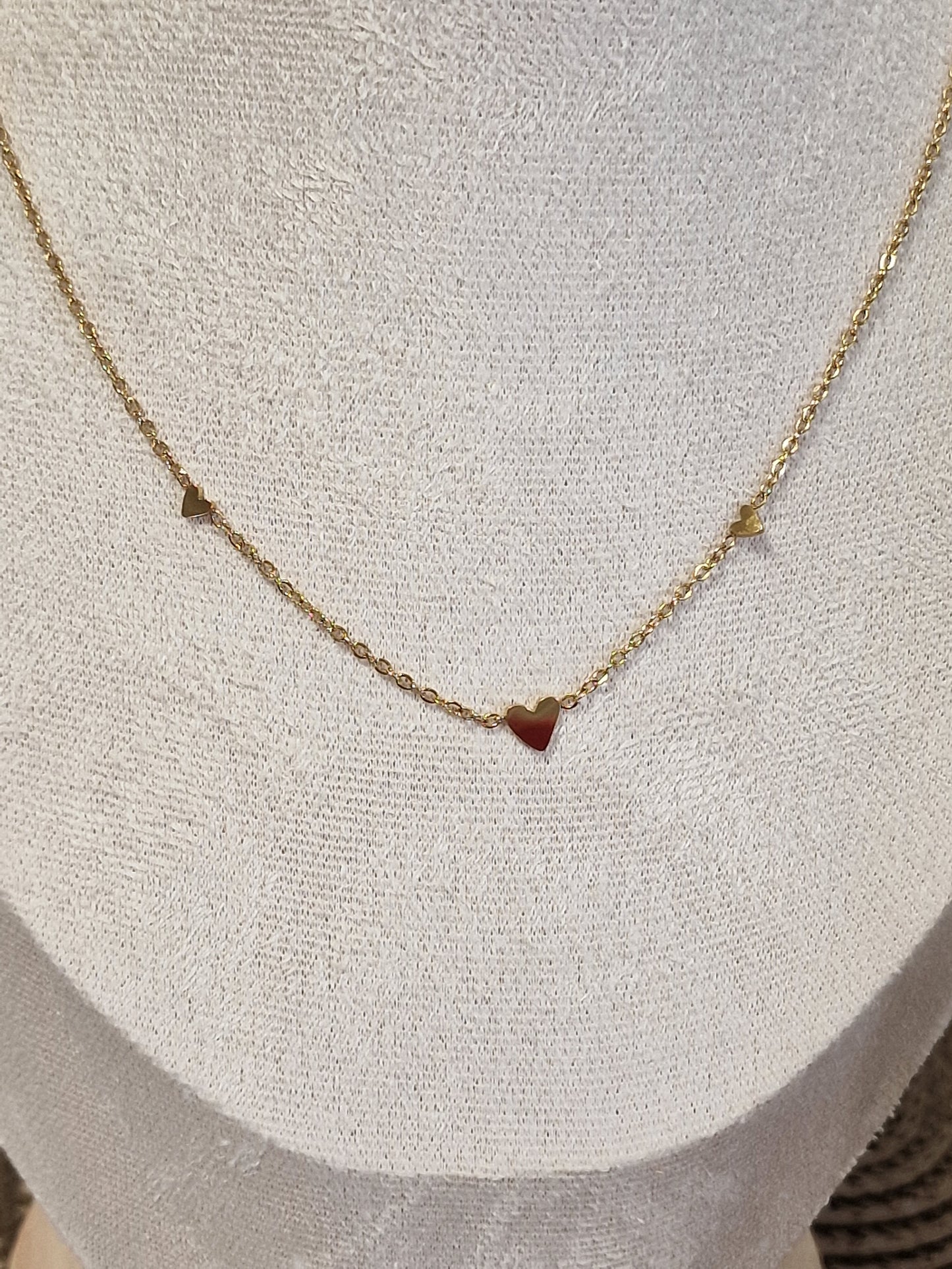 Notre Collection de Bijoux - Pendentif Fin Forme Coeur