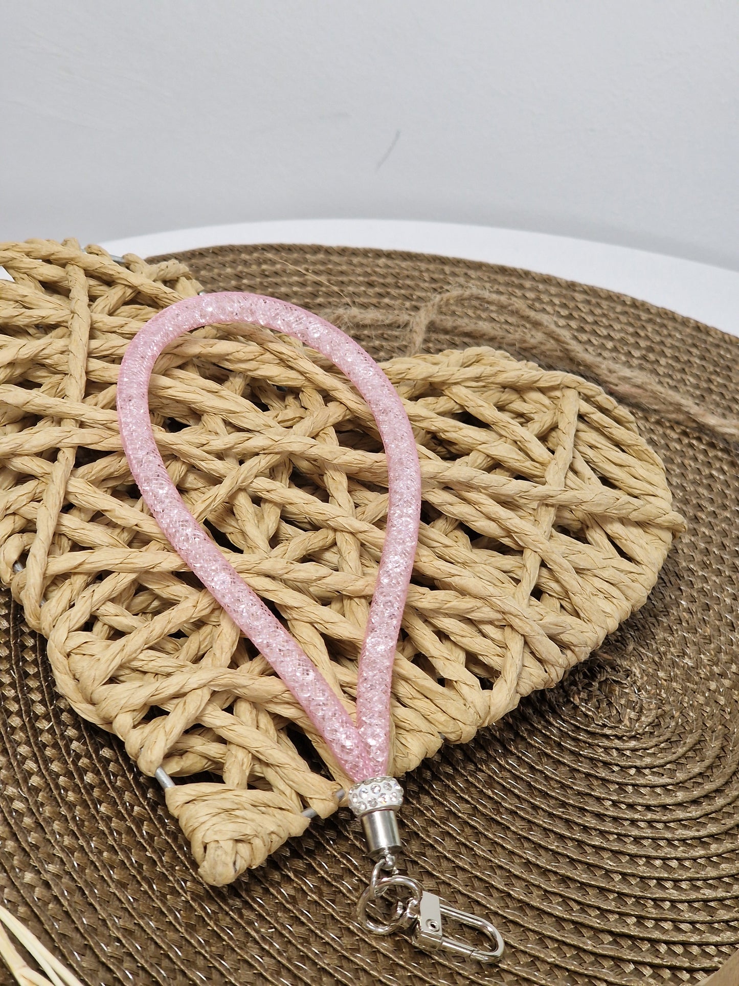 Dragonne Bijoux Rose pailletée