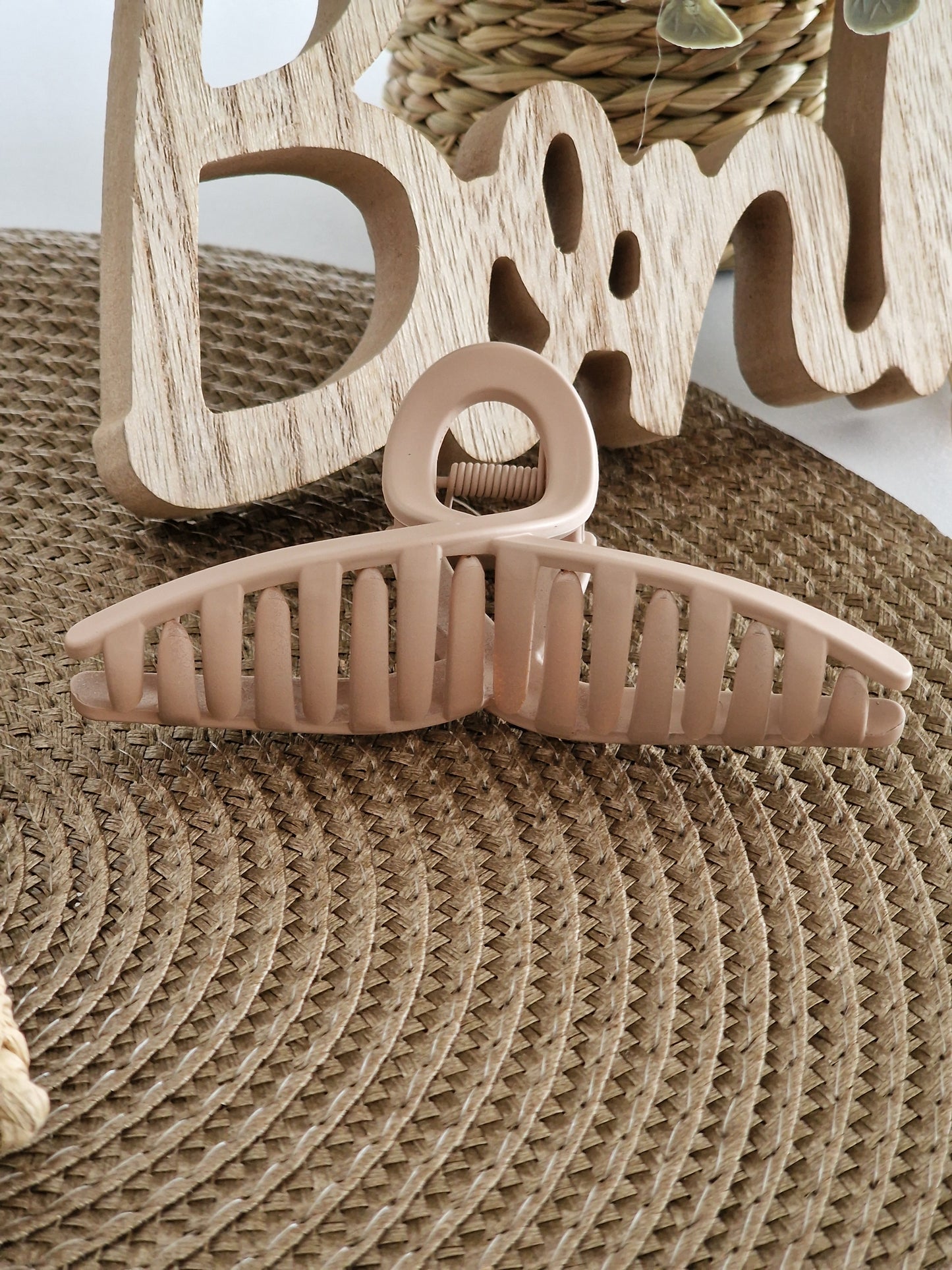 Les Accessoires à Cheveux - Pince à Cheveux Beige
