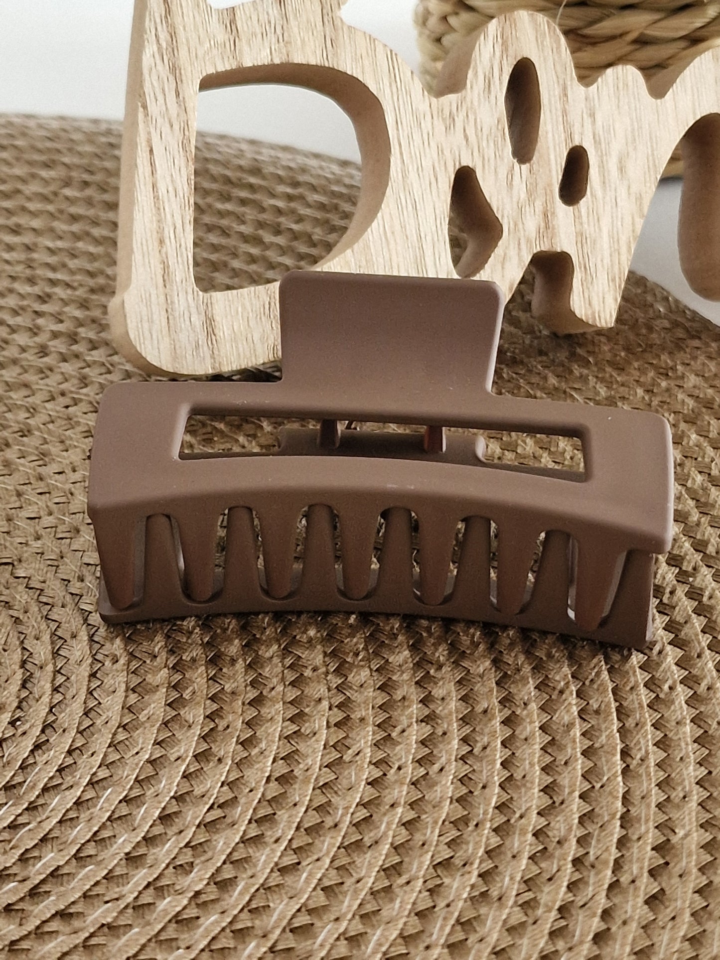 Les Accessoires à Cheveux - Pince à Cheveux Forme Rectangulaire