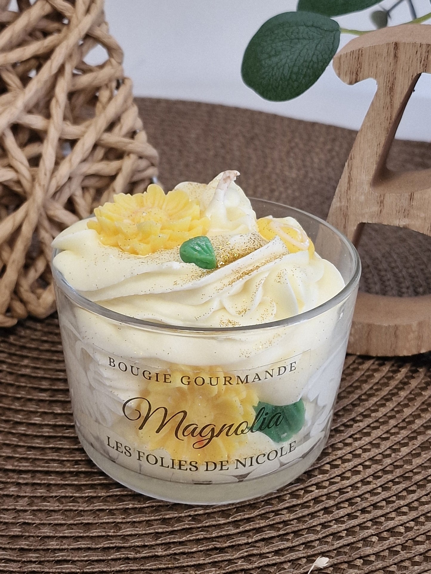 Our Gourmet Candles - Magnolia Scented Candle