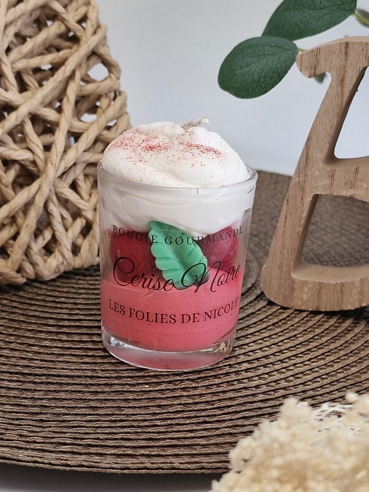 Our Gourmet Candles - Explosive Black Cherry Scented Candle