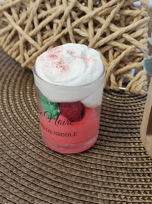 Nos Bougies Gourmandes - Bougie Senteur Cerise Noire Explosive