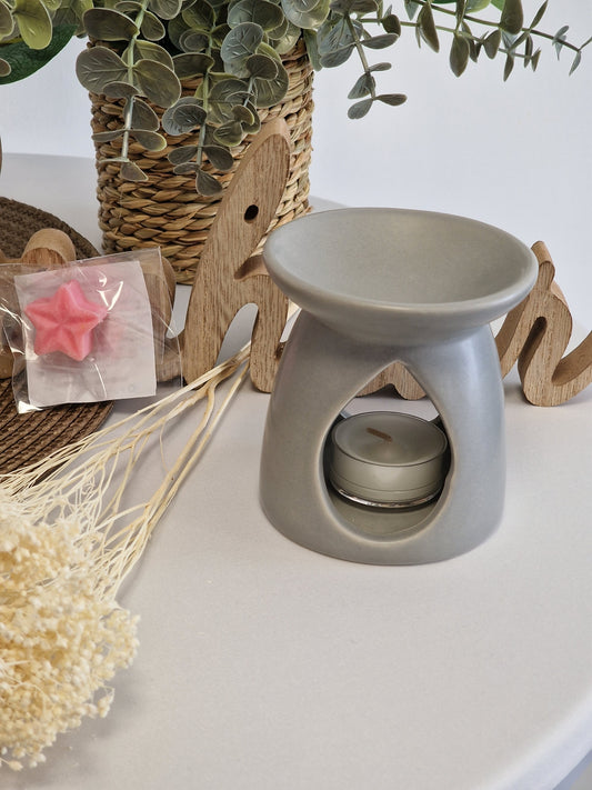 Nos Brûleurs de Fondants Parfumés Colorie Gris