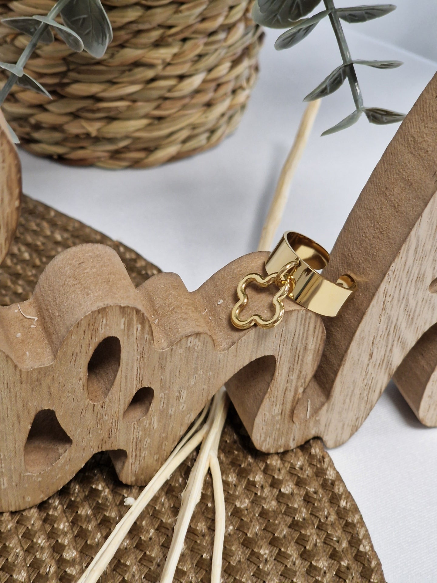 Our Jewelry Collection - Asymmetrical Square Gold Teen Ring