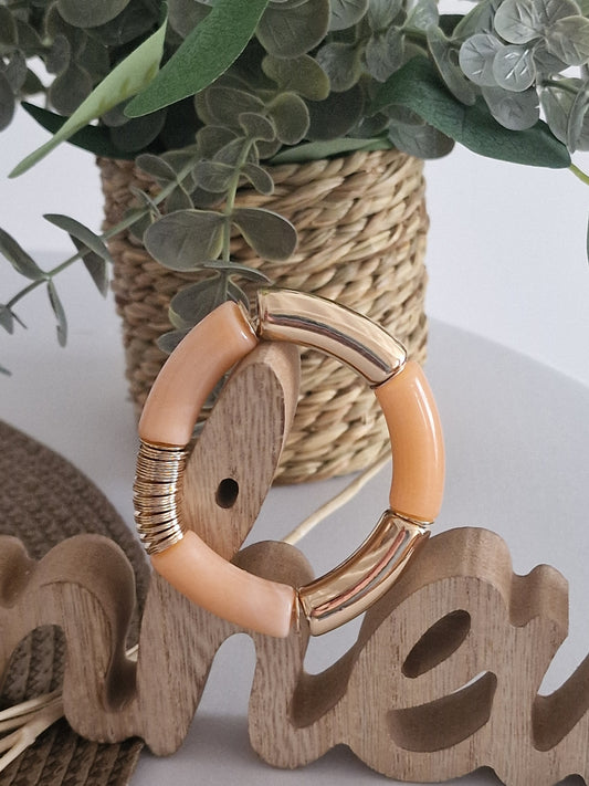 Our Jewelry Collection - Orange Gold Bangle Bracelet