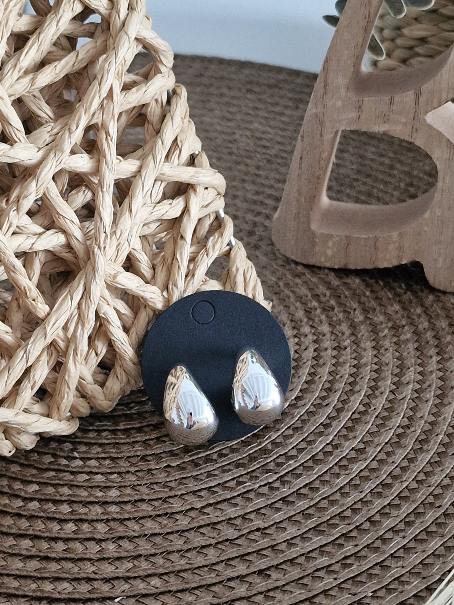 Our Jewelry Collection - Silver Water Drop Earrings