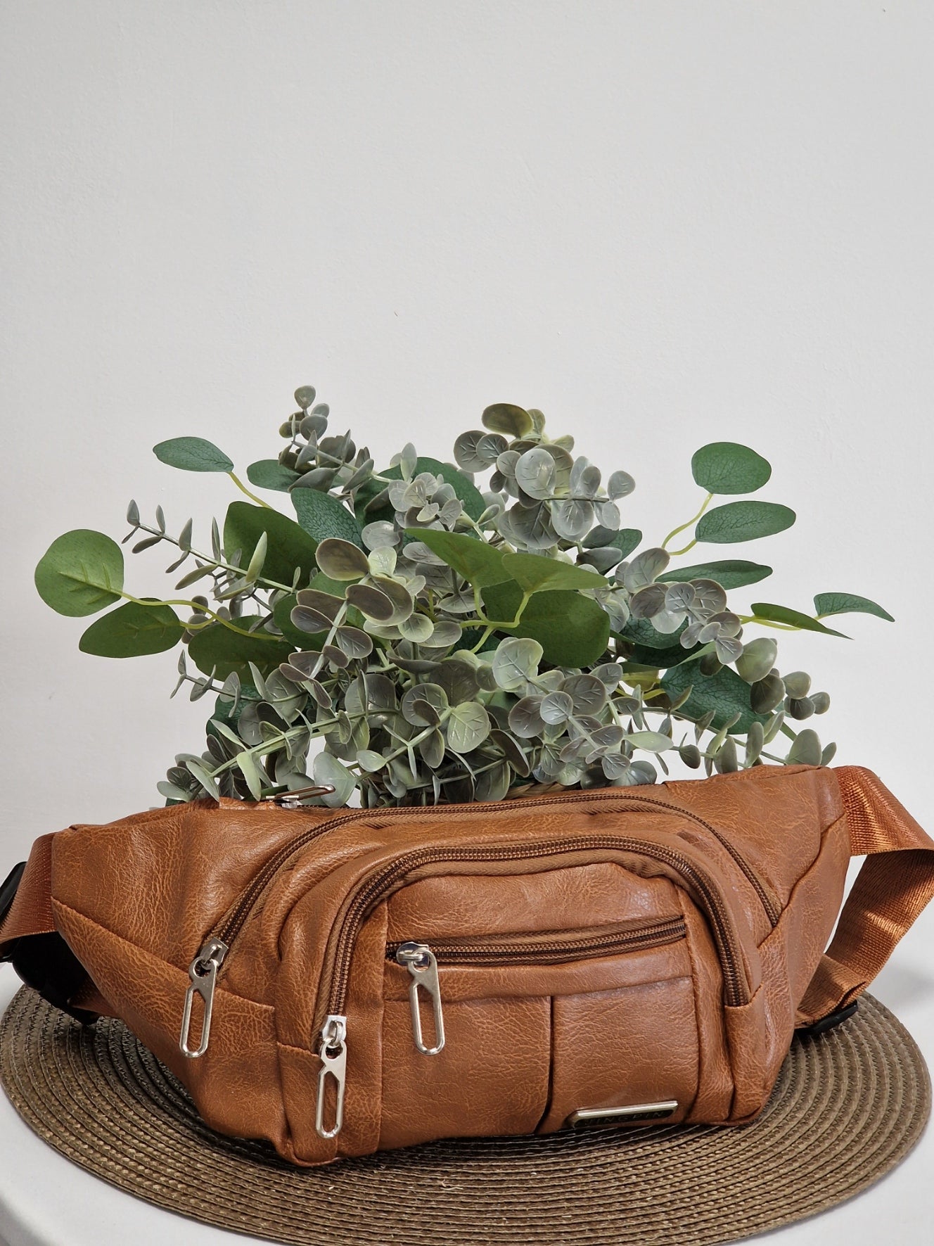 Brown Men's Fanny Pack