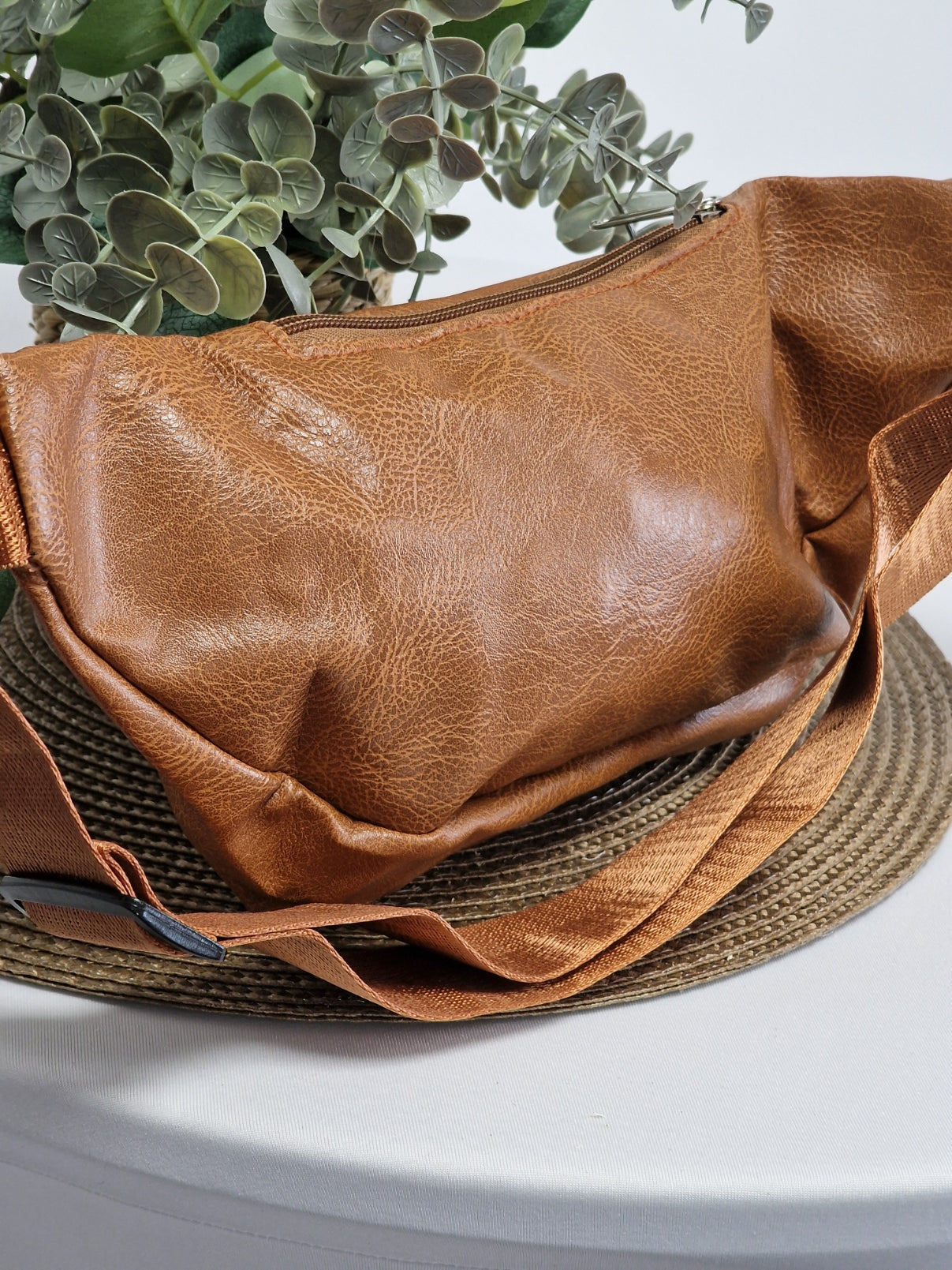 Brown Men's Fanny Pack