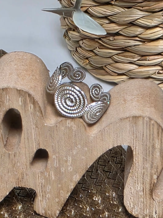 Notre Collection de Bijoux - Bague Grec Argenté