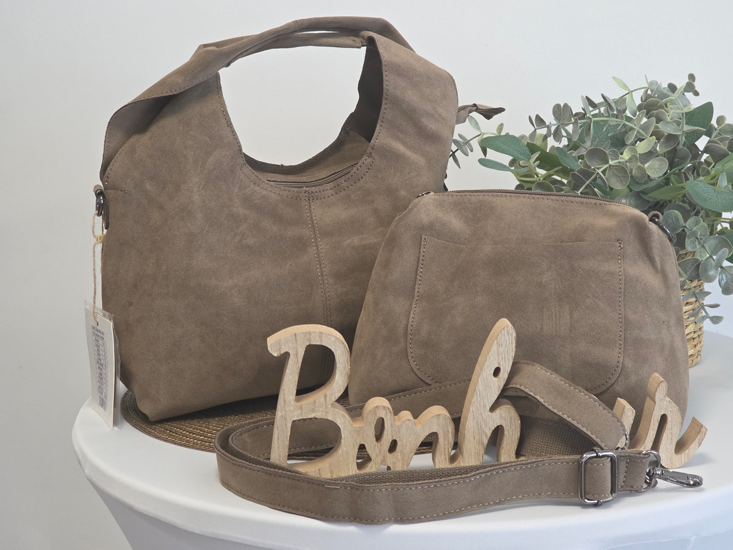 Apolline Taupe Bag