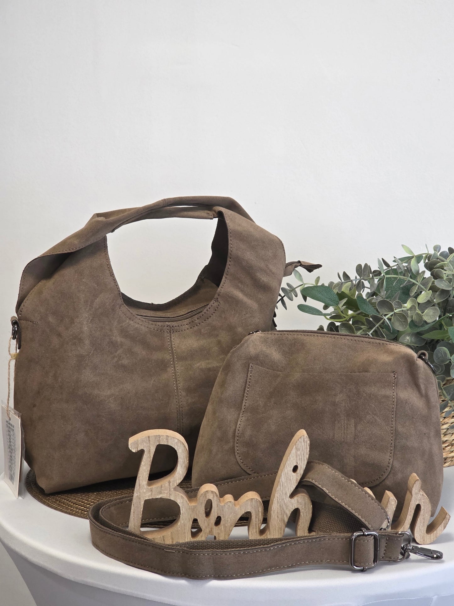 Apolline Taupe Bag