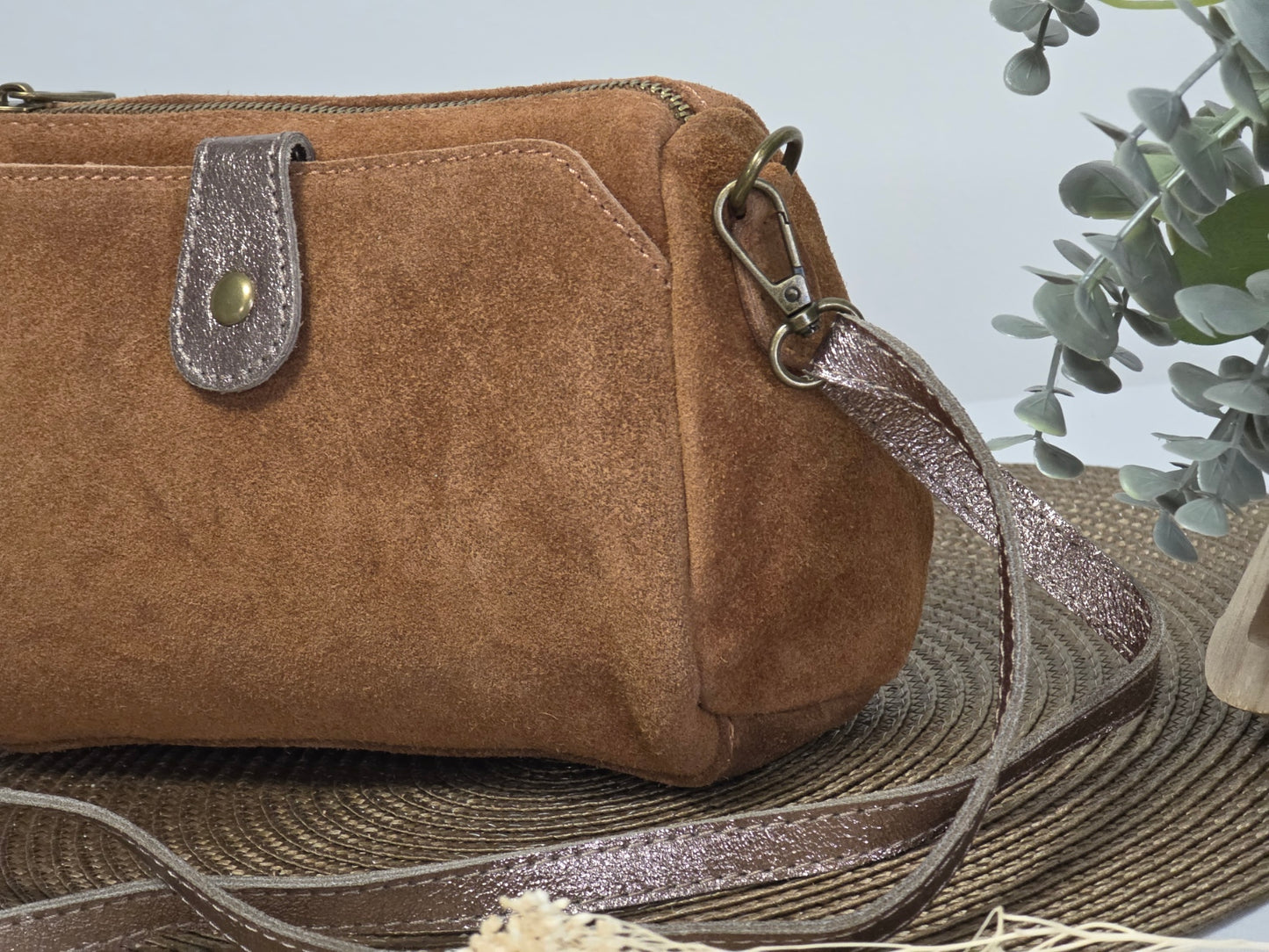Louisa Camel Bag