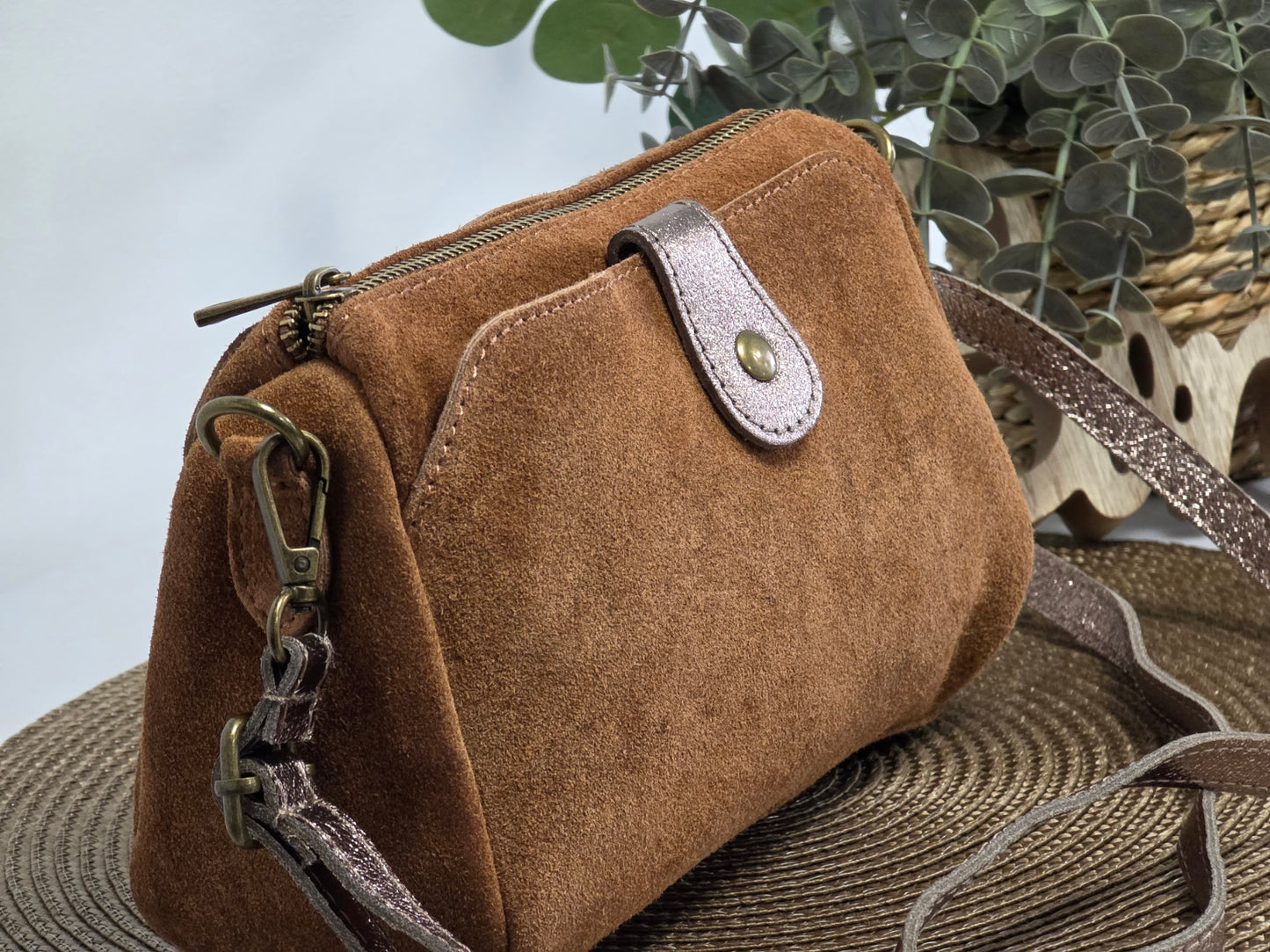 Louisa Camel Bag