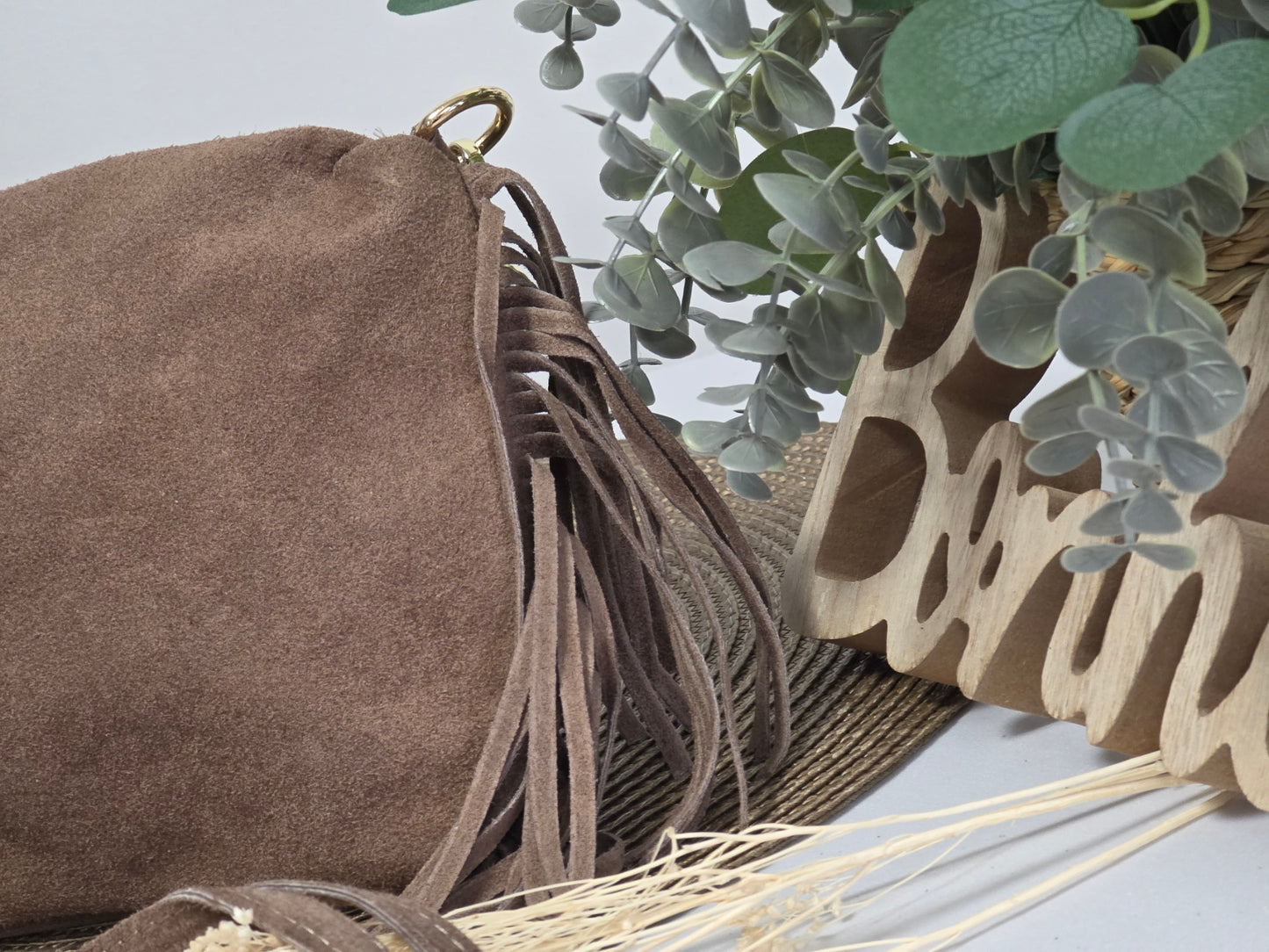 Roxane Taupe Bag