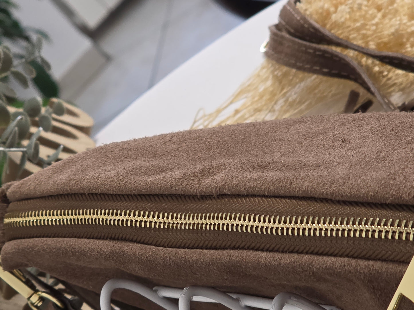 Roxane Taupe Bag
