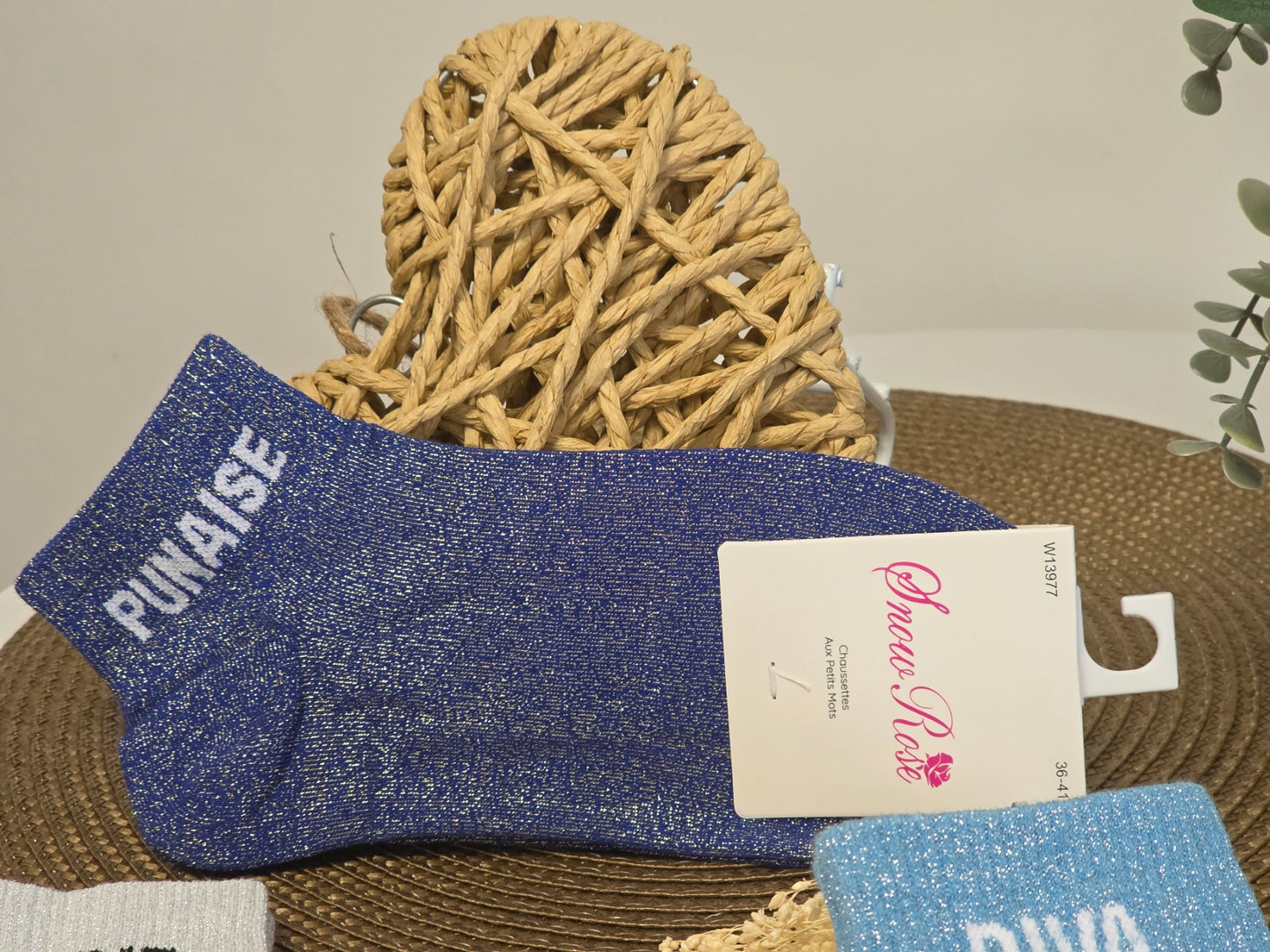 Diva Glitter Socks Trio Set