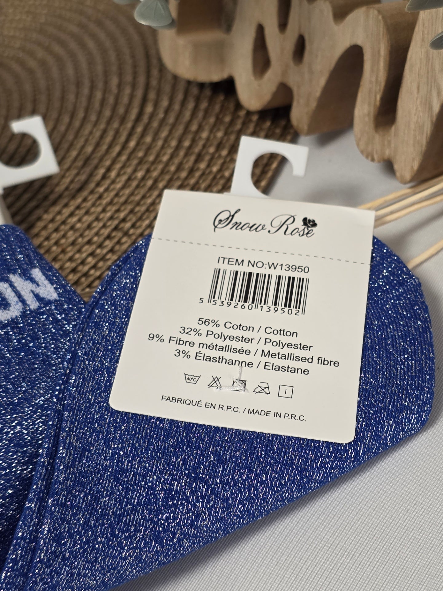 Kitten Glitter Socks Trio Set