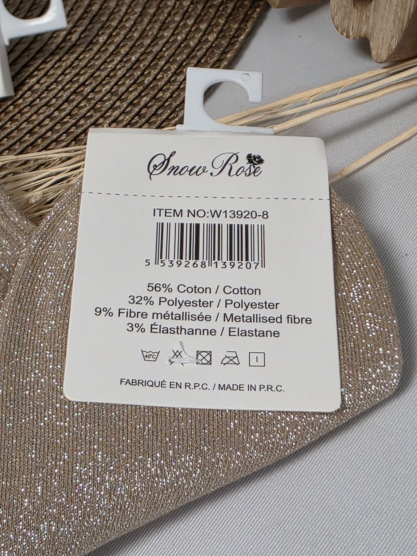 Coffret Trio Socquettes Pailletées Bichette