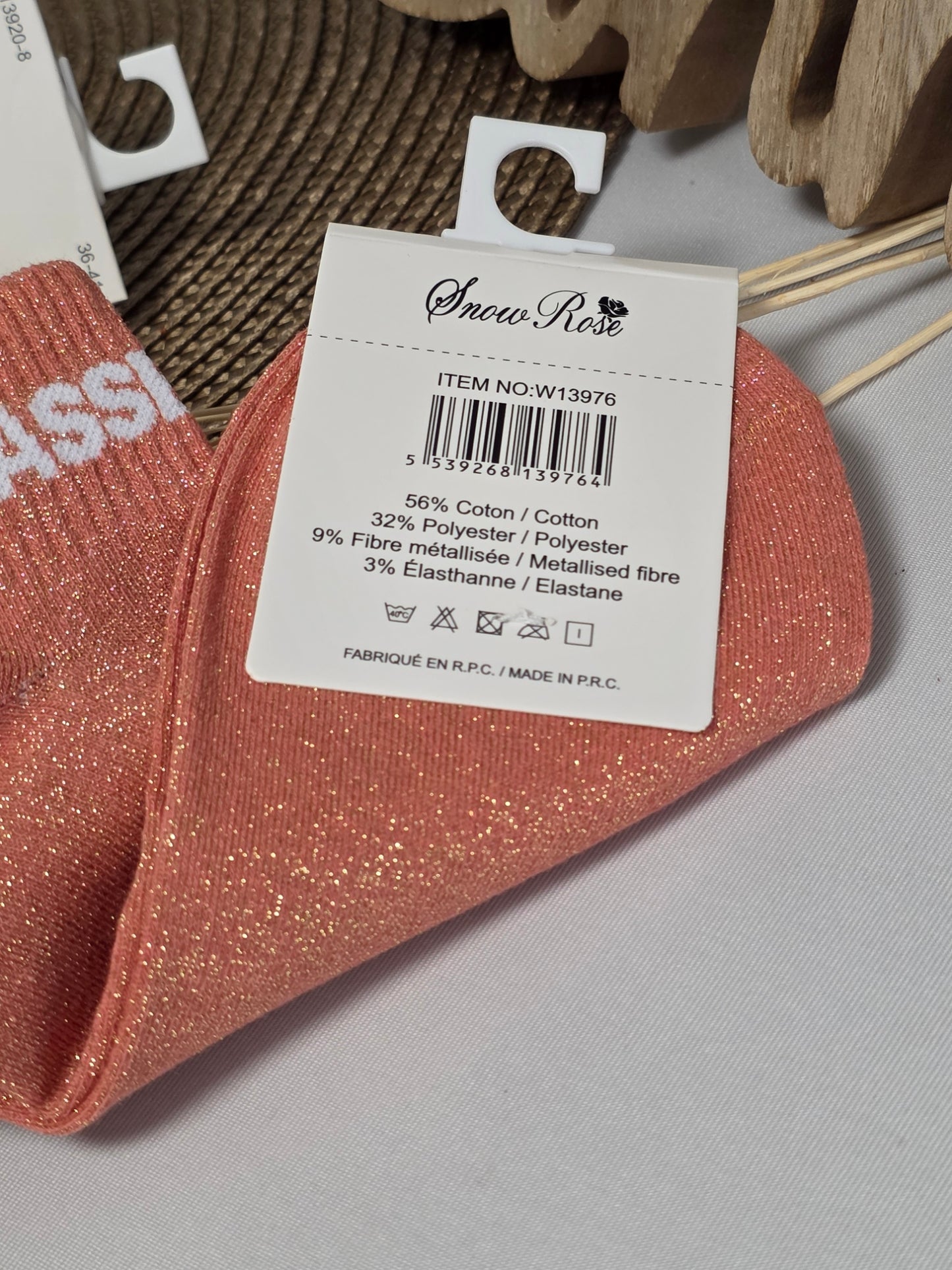 Blondasse Glittery Socks Trio Set