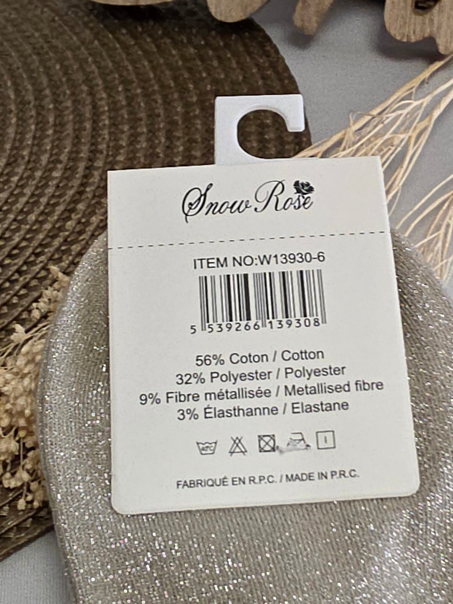 Coffret Trio Chaussettes Pailletées Mamie Brillante