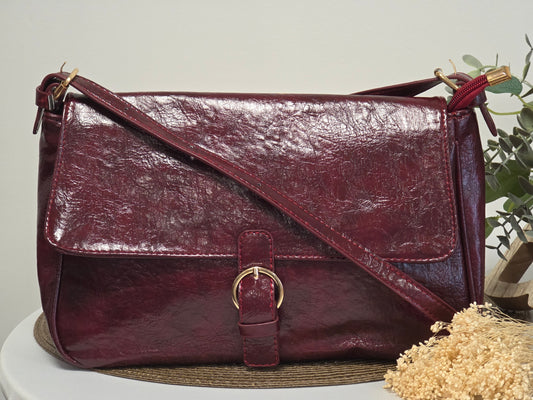 Sac Marguerite Bordeaux