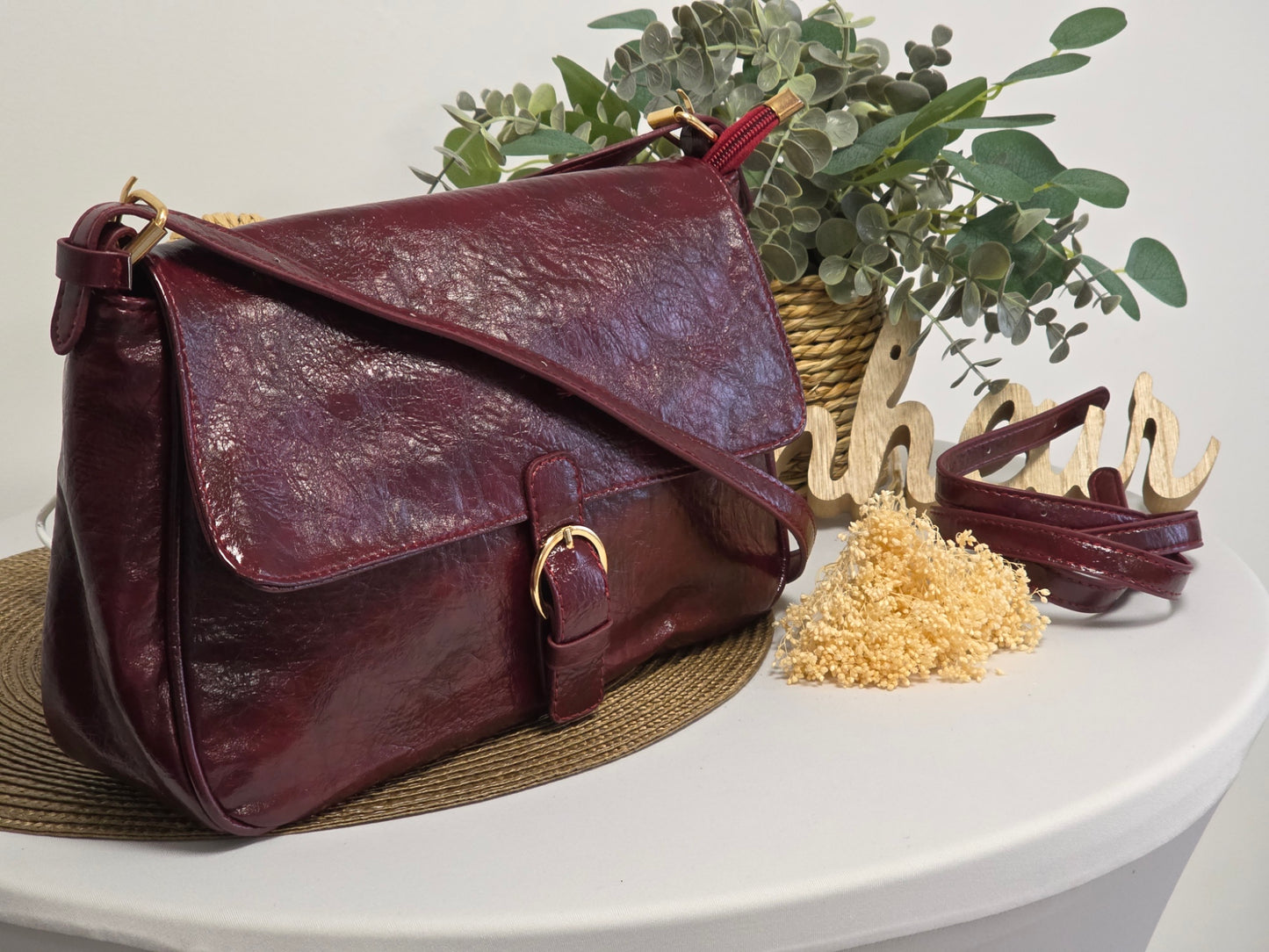 Marguerite Bordeaux Bag