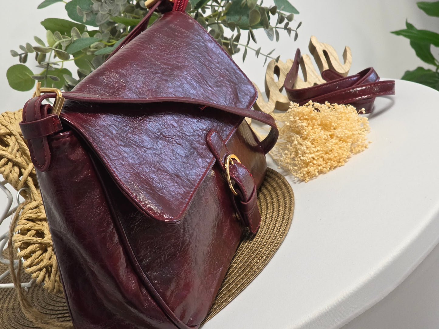 Marguerite Bordeaux Bag