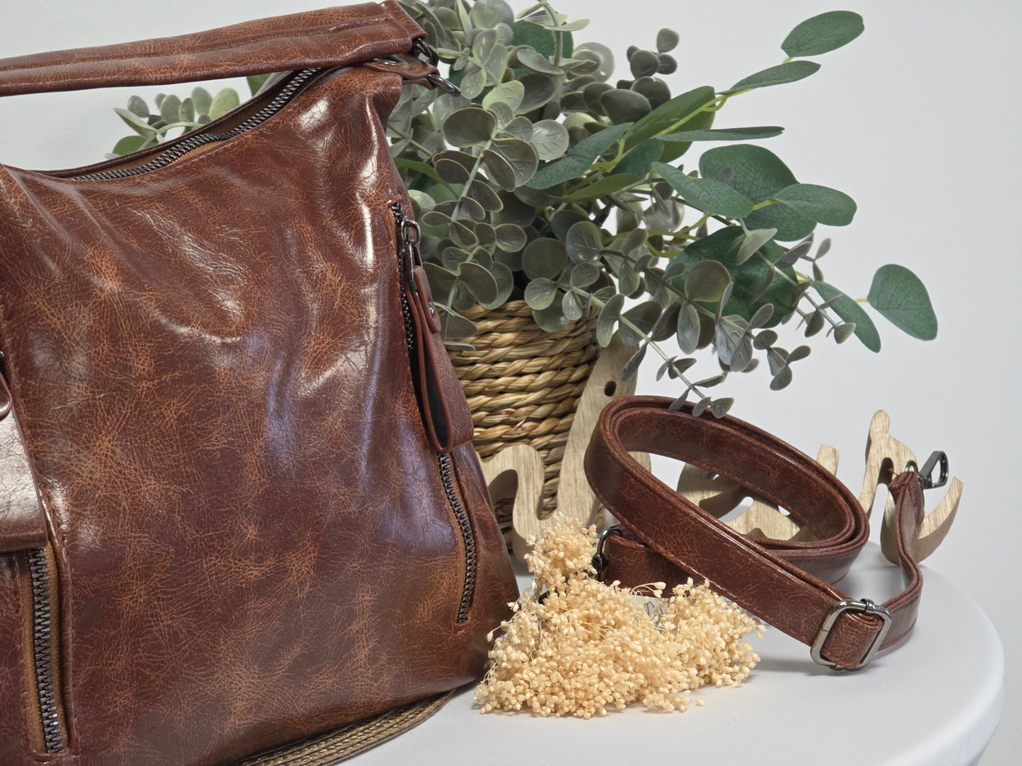 Rosa Brown Bag