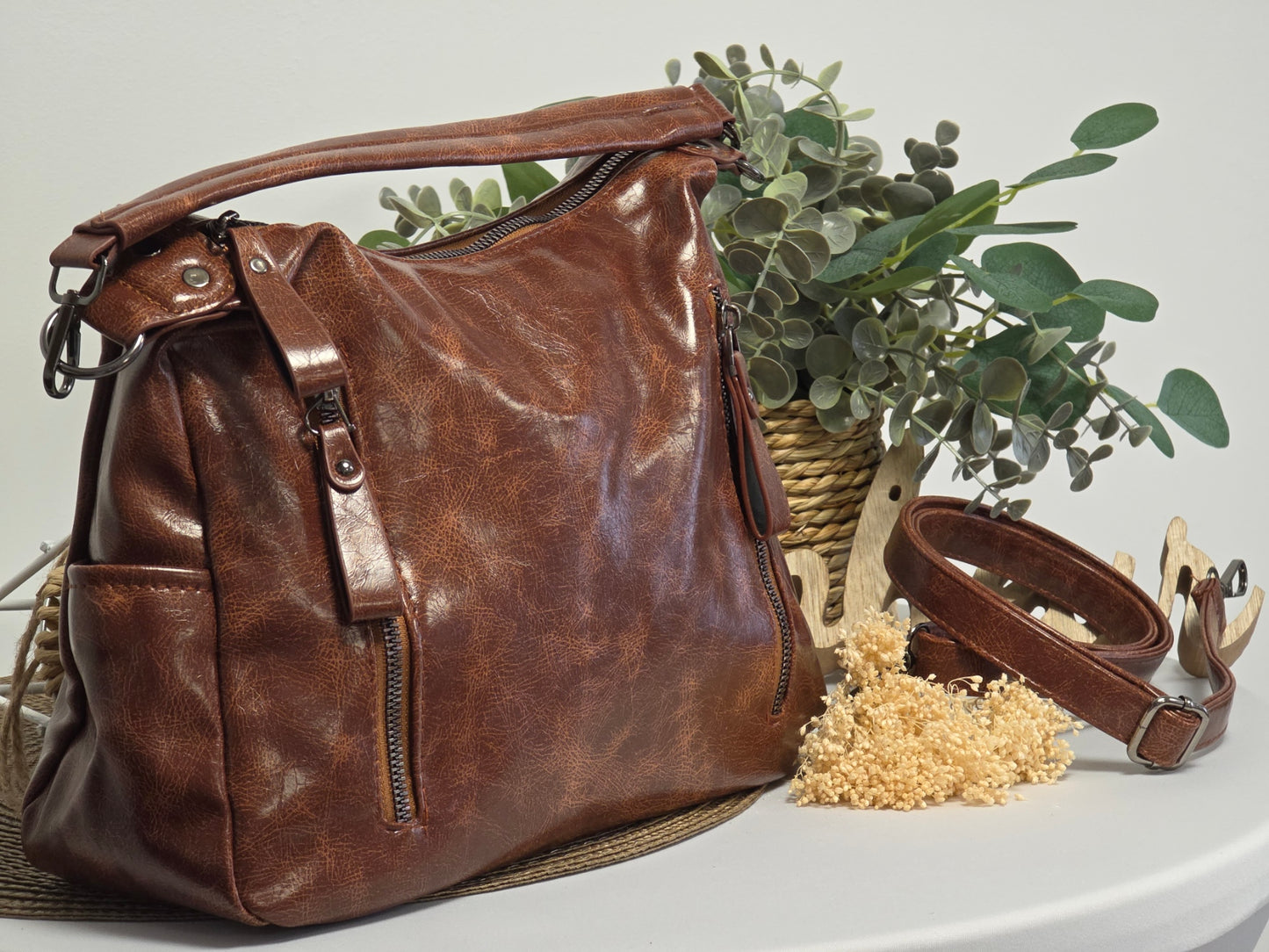 Rosa Brown Bag