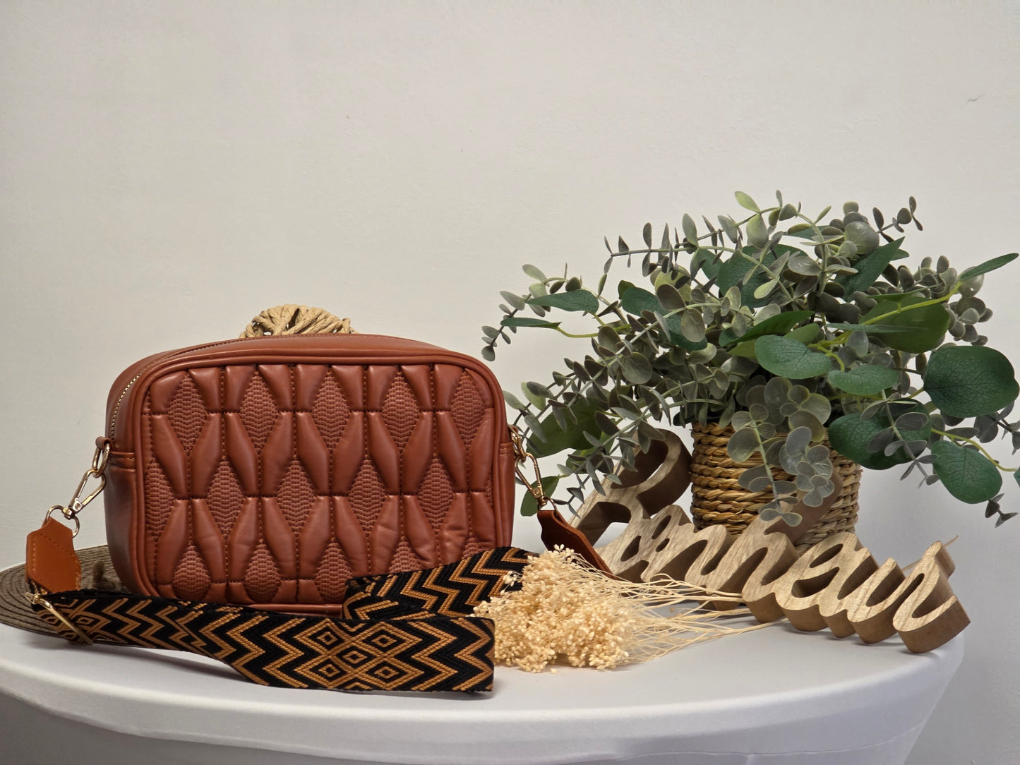 Manon Camel Bag