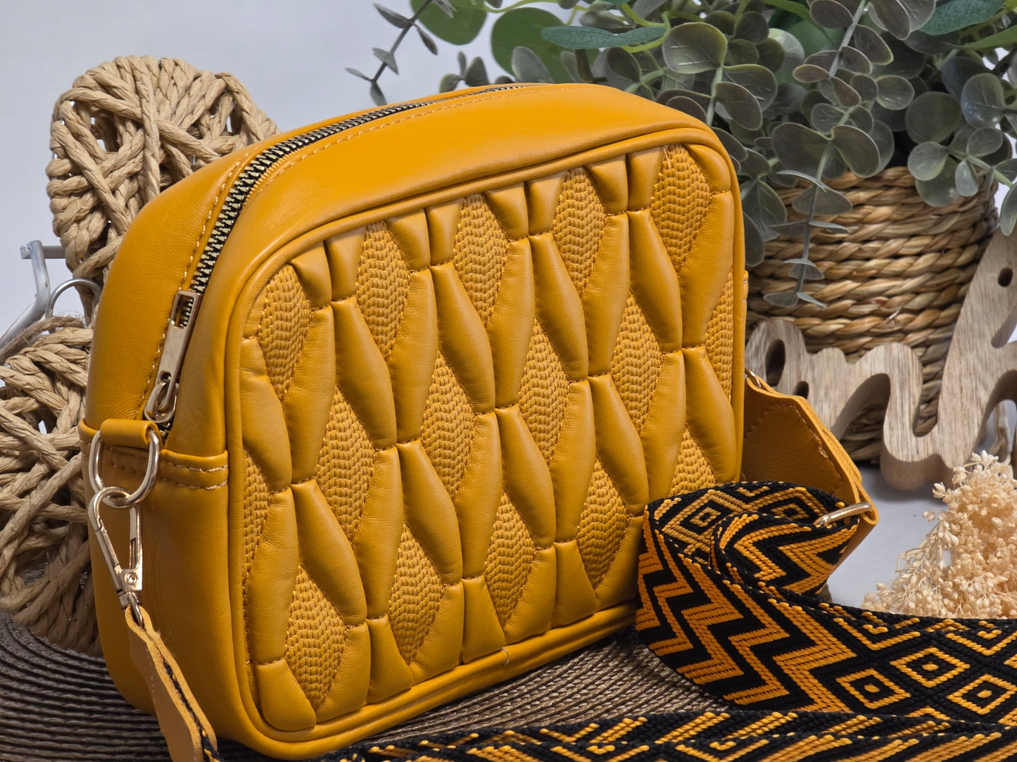 Manon Mustard Bag
