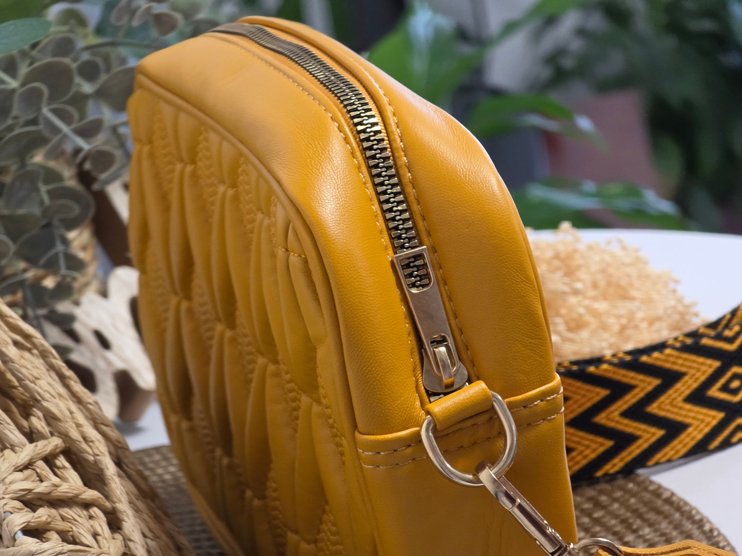 Manon Mustard Bag