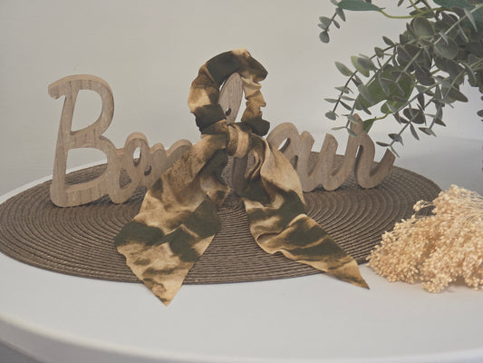 Le Chouchou Foulard Beige Marron