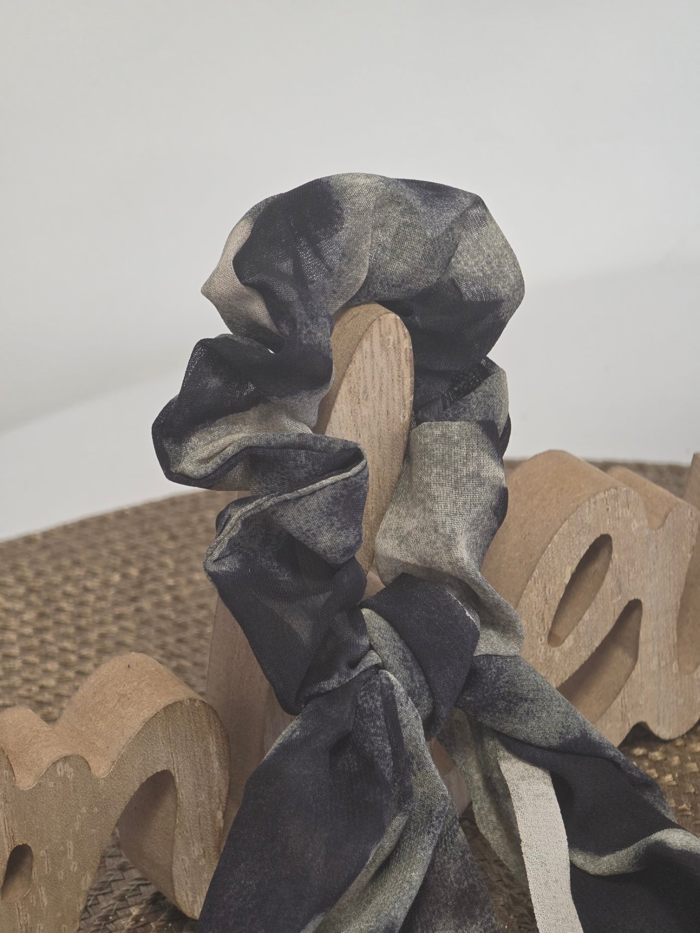 Le Chouchou Foulard Marine Gris