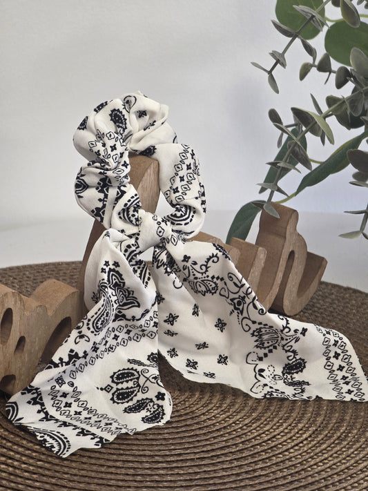 Le Chouchou Foulard Bandana Blanc