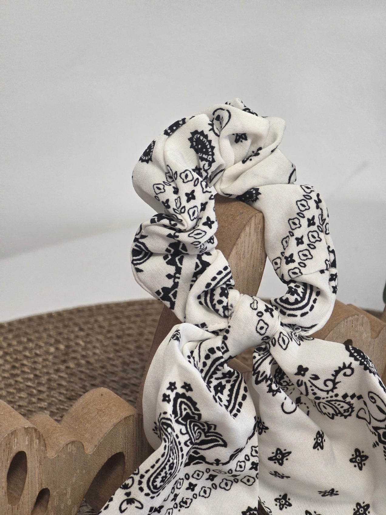 Le Chouchou Foulard Bandana Blanc