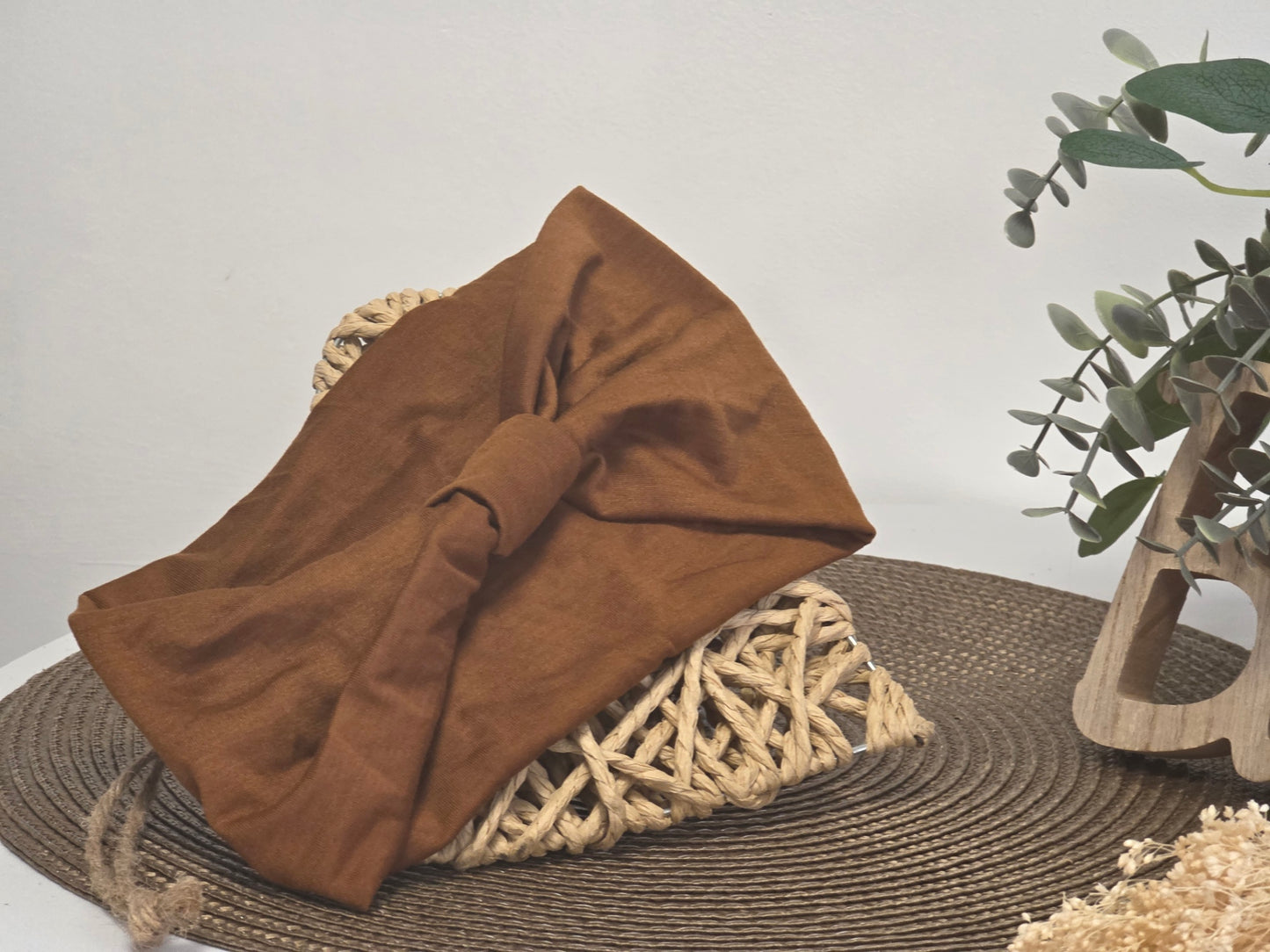 Bandeau Large Marron