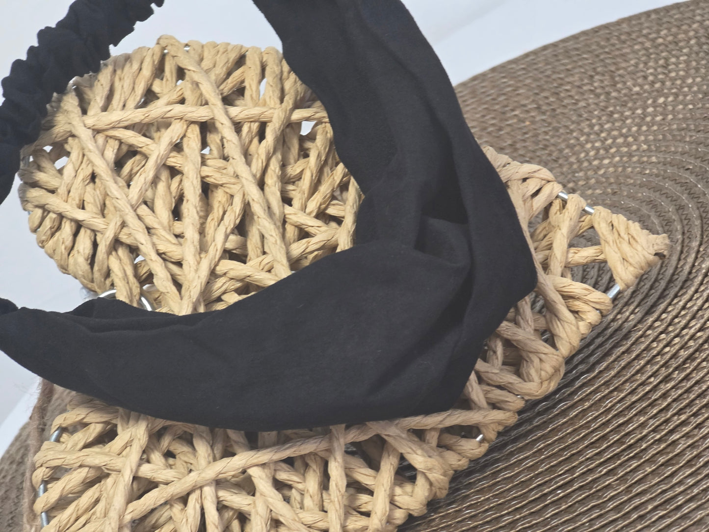 Bandeau Velours Noir