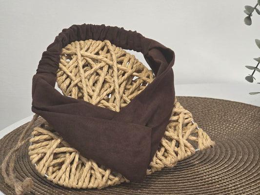 Bandeau Velours Choco