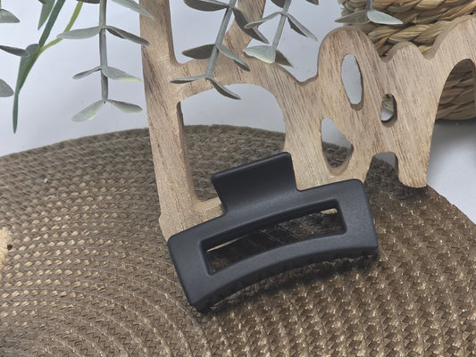 Petite Pince à Cheveux Skincard Noir